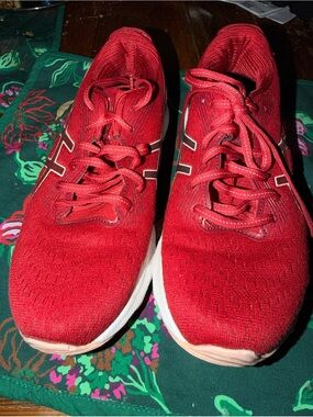 ASICS FF Blast+ Running Shoes Women’s Size 8 Red Athletic Sneakers